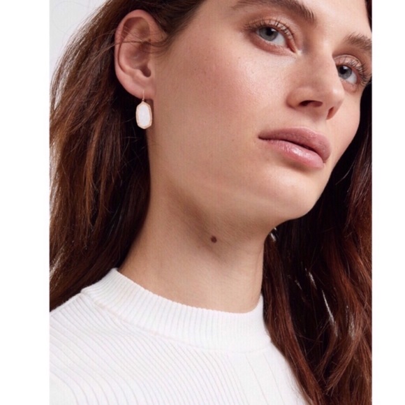 Kendra Scott • Iridescent Drusy Lee Earrings - Picture 2 of 6